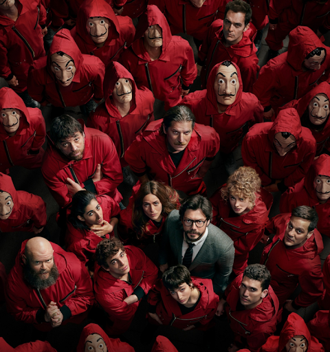 All the main characters with the famous red clothing
http://korpusipb.com/ragam/la-casa-de-papel-money-heist-keberpihakan-penonton-pada-pelaku-aksi-kriminal/ 