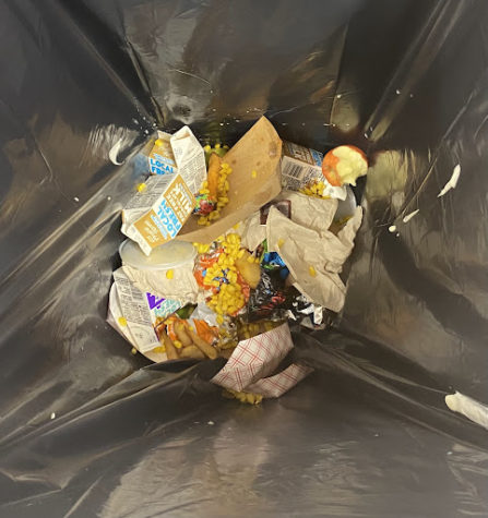Food waste at school.