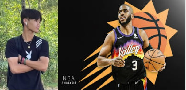  Hanzo taking a posing picture on a normal day
(Photo taken from his Instagram)
(Chris paul photo taken from (nbaanalysis.net)
