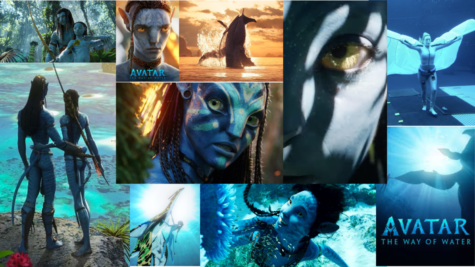 A collage of pictures made from behind the scenes, promotional material, and images from the film, made by Donovan Menningen (pictures themselves are not his)
