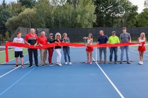 SPASH tennis courts grand opening September 2025.
